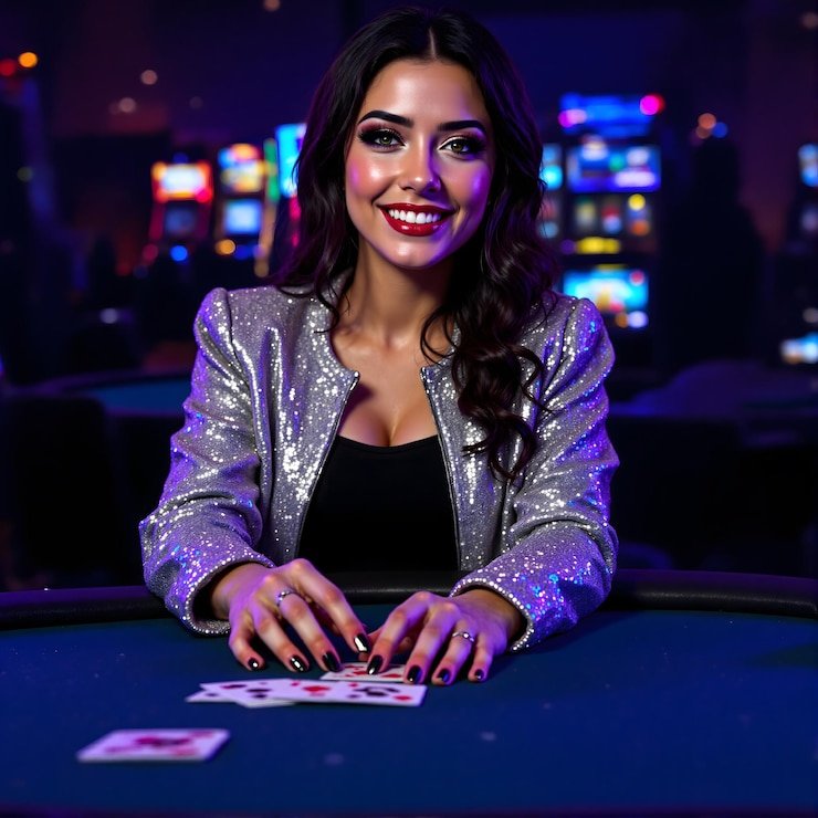 Hot Pot card ranking display and hand evaluation on live dealer table